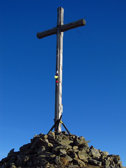 IMG_4288.JPG - Und oben! auf der Rettlkirchspitze (2475m), der höchsten Erhebung in den Wölzer Tauern.