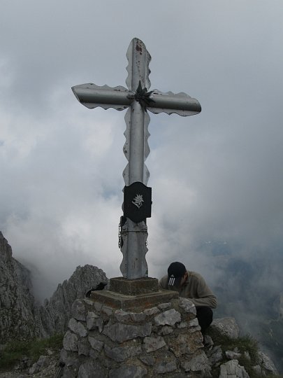 IMG_1474.JPG - Und oben! Auf der Vordernberger Griesmauer(2015m)